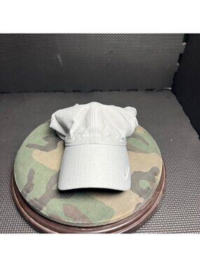 Nike Dri-Fit Adjustable Baseball Cap Gray Lightweight Sports Hat